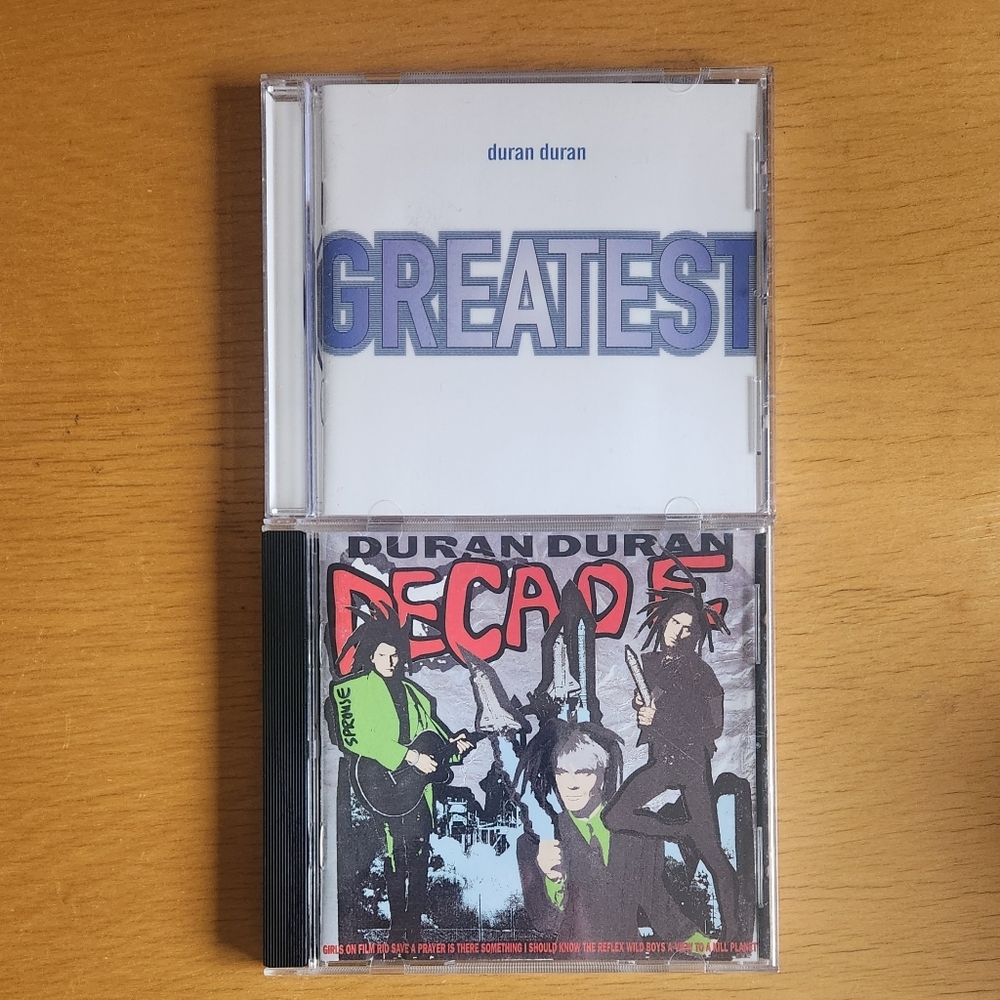 Duran Duran "Decade", "Greatest" - 1980s & 90s CDs (Lot Of 2)